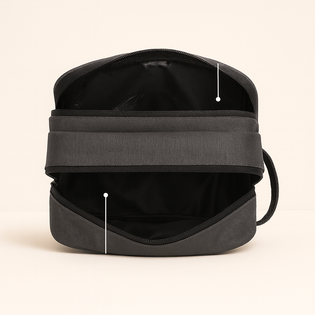 toalettmappe i skandinavisk design fra Skandibag