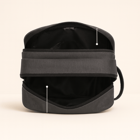 toalettmappe i skandinavisk design fra Skandibag